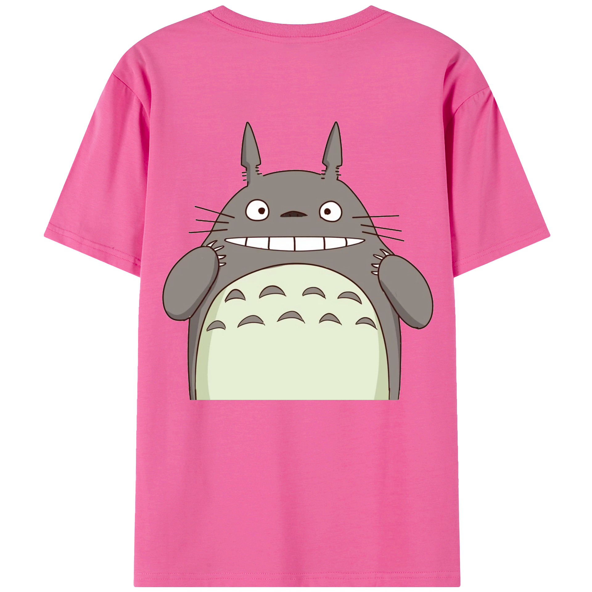 （画像用） となりのトトロ 草壁メイ 草壁サツキ My Neighbor Totoro Satsuki Kusakabe Mei Kusakabe レディース半袖Tシャツ(バックプリント)